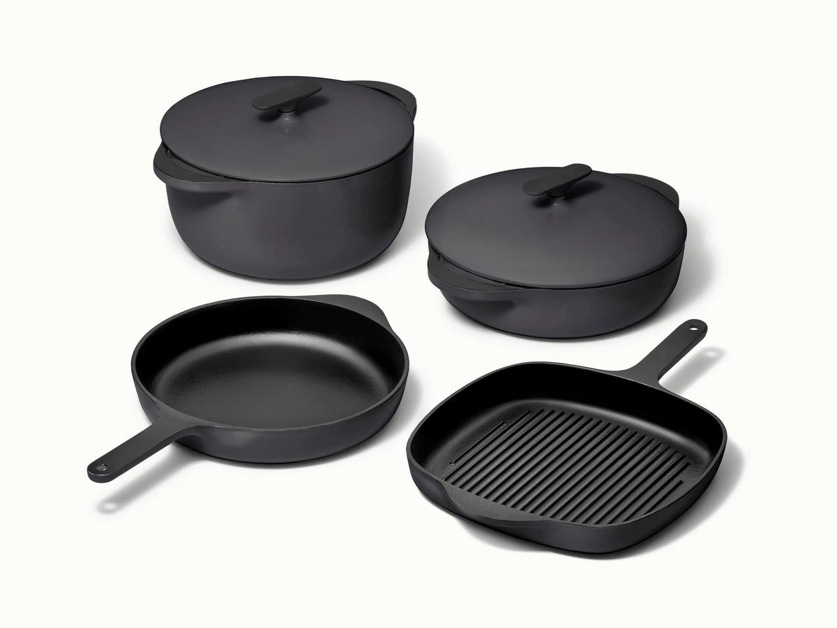 Enameled Cast Iron Set